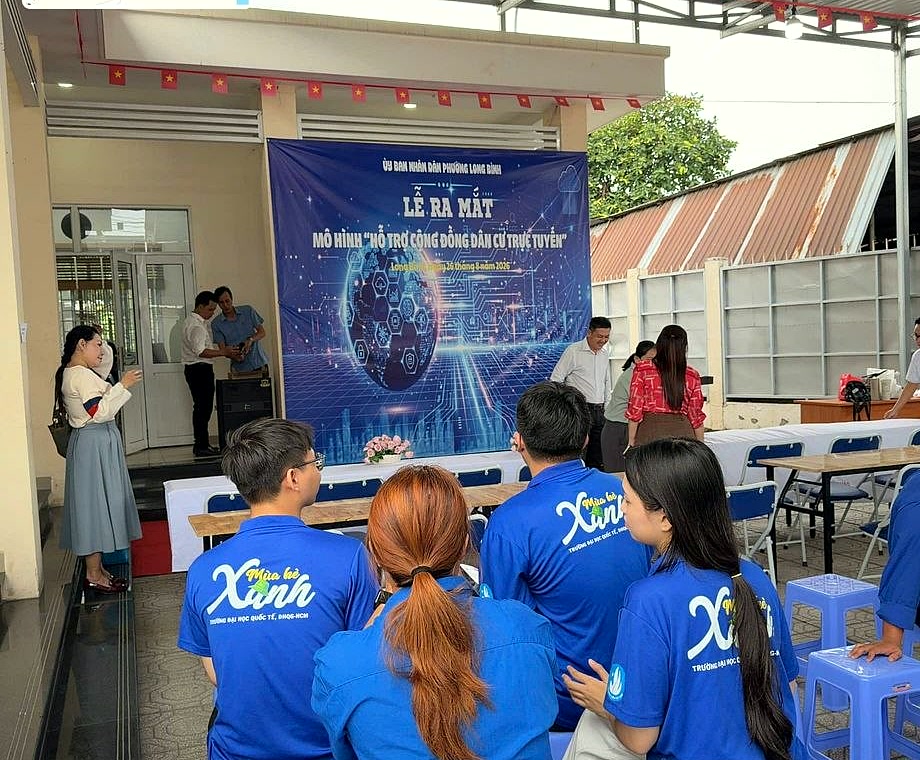 VNPT đồng hành cùng Phường Long Bình ra mắt Mô hình "Hỗ trợ Cộng đồng Dân cư Trực tuyến"